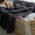 blanco ベビー ニットブランケット organic cotton blanket オーガニックコットン 無地 ブランコ